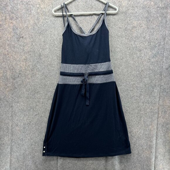 Converse Dresses & Skirts - Converse Dress Women Medium Ladies Blue Sleeveless Casual Polyester A Line Vtg